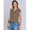 imageANRABESS Womens V Neck Sweater Vest Oversized Sleeveless Tops Casual Ribbed Knit Loose 2025 Summer Tank Top Outfits ClothesBrown