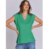 imageANRABESS Womens V Neck Sweater Vest Oversized Sleeveless Tops Casual Ribbed Knit Loose 2025 Summer Tank Top Outfits ClothesGreen
