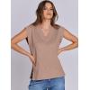 imageANRABESS Womens V Neck Sweater Vest Oversized Sleeveless Tops Casual Ribbed Knit Loose 2025 Summer Tank Top Outfits ClothesKhaki