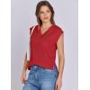 imageANRABESS Womens V Neck Sweater Vest Oversized Sleeveless Tops Casual Ribbed Knit Loose 2025 Summer Tank Top Outfits ClothesRed