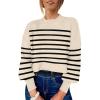 Stripe Apricot Black