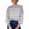Stripe Grey White