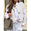 imageANRABESS Women Chunky Knit Sweater Vest Button Down Casual Sleeveless Cardigan with Pockets Spring Trendy Outfits 2025White