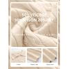 imageANRABESS Womens Cable Knit Sweaters Long Sleeve V Neck Sweater Tops Casual Pullover Polo Shirts 2024 Fall Fashion OutfitsBeige