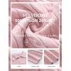 imageANRABESS Womens Cable Knit Sweaters Long Sleeve V Neck Sweater Tops Casual Pullover Polo Shirts 2024 Fall Fashion OutfitsPink