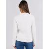 imageANRABESS Womens Cable Knit Sweaters Long Sleeve V Neck Sweater Tops Casual Pullover Polo Shirts 2024 Fall Fashion OutfitsWhite