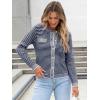 imageANRABESS Womens Striped Cardigan Sweaters Casual Long Sleeve Open Front Button Down Knit Cropped Jackets Fall Coat OuterwearStripe Navy Blue