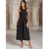 imageANRABESS Womens Summer Casual Sleeveless Midi Sundress Patchwork Knit High Neck Tank Top Racerback Flowy Dresses PocketsBlack