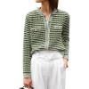 Stripe Army Green