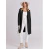 imageANRABESS Womens Cardigans Sweater 2024 Casual Lapel Open Front Knit Warm Wool Coatigan Jacket Long Blazer CoatBlack