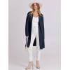imageANRABESS Womens Cardigans Sweater 2024 Casual Lapel Open Front Knit Warm Wool Coatigan Jacket Long Blazer CoatNavy Blue