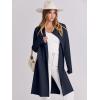 imageANRABESS Womens Cardigans Sweater 2024 Casual Lapel Open Front Knit Warm Wool Coatigan Jacket Long Blazer CoatNavy Blue