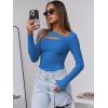 imageANRABESS Womens Cutout Tops Trendy Sexy Long Sleeve Shirts Ribbed Slim Fit Tee 2024 Fall Fashion Going Out Tshirts ClothesBlue