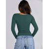 imageANRABESS Womens Cutout Tops Trendy Sexy Long Sleeve Shirts Ribbed Slim Fit Tee 2024 Fall Fashion Going Out Tshirts ClothesGreen