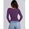 imageANRABESS Womens Cutout Tops Trendy Sexy Long Sleeve Shirts Ribbed Slim Fit Tee 2024 Fall Fashion Going Out Tshirts ClothesPurple