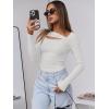 imageANRABESS Womens Cutout Tops Trendy Sexy Long Sleeve Shirts Ribbed Slim Fit Tee 2024 Fall Fashion Going Out Tshirts ClothesWhite