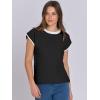imageANRABESS Womens Summer Cap Sleeve Sweater Crewneck Sleeveless Knit Tops Casual Fit Vest 2025 Trendy Tank Top ShirtsBlack