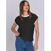 imageANRABESS Womens Summer Cap Sleeve Sweater Crewneck Sleeveless Knit Tops Casual Fit Vest 2025 Trendy Tank Top ShirtsBlack