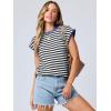 imageANRABESS Womens Summer Cap Sleeve Sweater Crewneck Sleeveless Knit Tops Casual Fit Vest 2025 Trendy Tank Top ShirtsBlack Blue