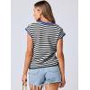 imageANRABESS Womens Summer Cap Sleeve Sweater Crewneck Sleeveless Knit Tops Casual Fit Vest 2025 Trendy Tank Top ShirtsBlack Blue