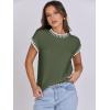 imageANRABESS Womens Summer Cap Sleeve Sweater Crewneck Sleeveless Knit Tops Casual Fit Vest 2025 Trendy Tank Top ShirtsLine Green