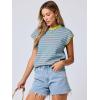 imageANRABESS Womens Summer Cap Sleeve Sweater Crewneck Sleeveless Knit Tops Casual Fit Vest 2025 Trendy Tank Top ShirtsStripe Blue Pink