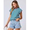 imageANRABESS Womens Summer Cap Sleeve Sweater Crewneck Sleeveless Knit Tops Casual Fit Vest 2025 Trendy Tank Top ShirtsStripe Green Grey