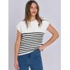 imageANRABESS Womens Summer Cap Sleeve Sweater Crewneck Sleeveless Knit Tops Casual Fit Vest 2025 Trendy Tank Top ShirtsStripe White