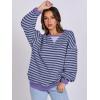 imageANRABESS Women Striped Oversized Sweatshirt Long Sleeve Crewneck Shirts 2025 Fall Fashion Pullover Sweater Trendy ClothesBlue Purple