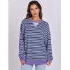 imageANRABESS Women Striped Oversized Sweatshirt Long Sleeve Crewneck Shirts 2025 Fall Fashion Pullover Sweater Trendy ClothesBlue Purple