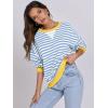 imageANRABESS Women Striped Oversized Sweatshirt Long Sleeve Crewneck Shirts 2025 Fall Fashion Pullover Sweater Trendy ClothesBule White