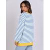 imageANRABESS Women Striped Oversized Sweatshirt Long Sleeve Crewneck Shirts 2025 Fall Fashion Pullover Sweater Trendy ClothesBule White