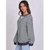 imageANRABESS Women Striped Oversized Sweatshirt Long Sleeve Crewneck Shirts 2025 Fall Fashion Pullover Sweater Trendy ClothesGrey Blue