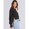imageANRABESS Womens Cropped Oversized Sweatshirts Crewneck Long Sleeve Pullover 2024 Fall Teen Girls Y2K Fashion Crop TopsBlack