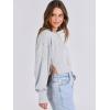 imageANRABESS Womens Cropped Oversized Sweatshirts Crewneck Long Sleeve Pullover 2024 Fall Teen Girls Y2K Fashion Crop TopsGray