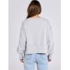imageANRABESS Womens Cropped Oversized Sweatshirts Crewneck Long Sleeve Pullover 2024 Fall Teen Girls Y2K Fashion Crop TopsGray