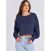 imageANRABESS Womens Cropped Oversized Sweatshirts Crewneck Long Sleeve Pullover 2024 Fall Teen Girls Y2K Fashion Crop TopsNavy Blue