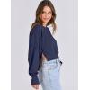 imageANRABESS Womens Cropped Oversized Sweatshirts Crewneck Long Sleeve Pullover 2024 Fall Teen Girls Y2K Fashion Crop TopsNavy Blue