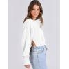imageANRABESS Womens Cropped Oversized Sweatshirts Crewneck Long Sleeve Pullover 2024 Fall Teen Girls Y2K Fashion Crop TopsWhite