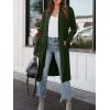 imageANRABESS Womens Long Cardigan Sweater 2025 Fall Fashion Casual Oversized Knit Open Front Coatigan Jacket Coat Trendy OutfitsArmy Green