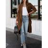 imageANRABESS Womens Long Cardigan Sweater 2025 Fall Fashion Casual Oversized Knit Open Front Coatigan Jacket Coat Trendy OutfitsAuburn