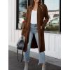 imageANRABESS Womens Long Cardigan Sweater 2025 Fall Fashion Casual Oversized Knit Open Front Coatigan Jacket Coat Trendy OutfitsAuburn