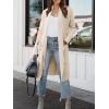 imageANRABESS Womens Long Cardigan Sweater 2025 Fall Fashion Casual Oversized Knit Open Front Coatigan Jacket Coat Trendy OutfitsBeige