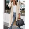 imageANRABESS Womens Long Cardigan Sweater 2025 Fall Fashion Casual Oversized Knit Open Front Coatigan Jacket Coat Trendy OutfitsBeige