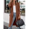 imageANRABESS Womens Long Cardigan Sweater 2025 Fall Fashion Casual Oversized Knit Open Front Coatigan Jacket Coat Trendy OutfitsCoffee