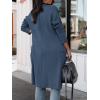 imageANRABESS Womens Long Cardigan Sweater 2025 Fall Fashion Casual Oversized Knit Open Front Coatigan Jacket Coat Trendy OutfitsDeep Blue