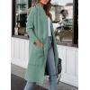 imageANRABESS Womens Long Cardigan Sweater 2025 Fall Fashion Casual Oversized Knit Open Front Coatigan Jacket Coat Trendy OutfitsGray Green