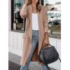 imageANRABESS Womens Long Cardigan Sweater 2025 Fall Fashion Casual Oversized Knit Open Front Coatigan Jacket Coat Trendy OutfitsKhaki