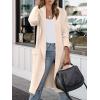 imageANRABESS Womens Long Cardigan Sweater 2025 Fall Fashion Casual Oversized Knit Open Front Coatigan Jacket Coat Trendy OutfitsLight Pink