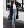 imageANRABESS Womens Long Cardigan Sweater 2025 Fall Fashion Casual Oversized Knit Open Front Coatigan Jacket Coat Trendy OutfitsNavy Blue